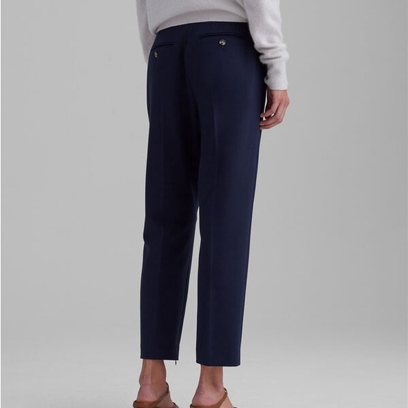 Club Monaco *navy* cigarette pants size 0 - Picture 3 of 3